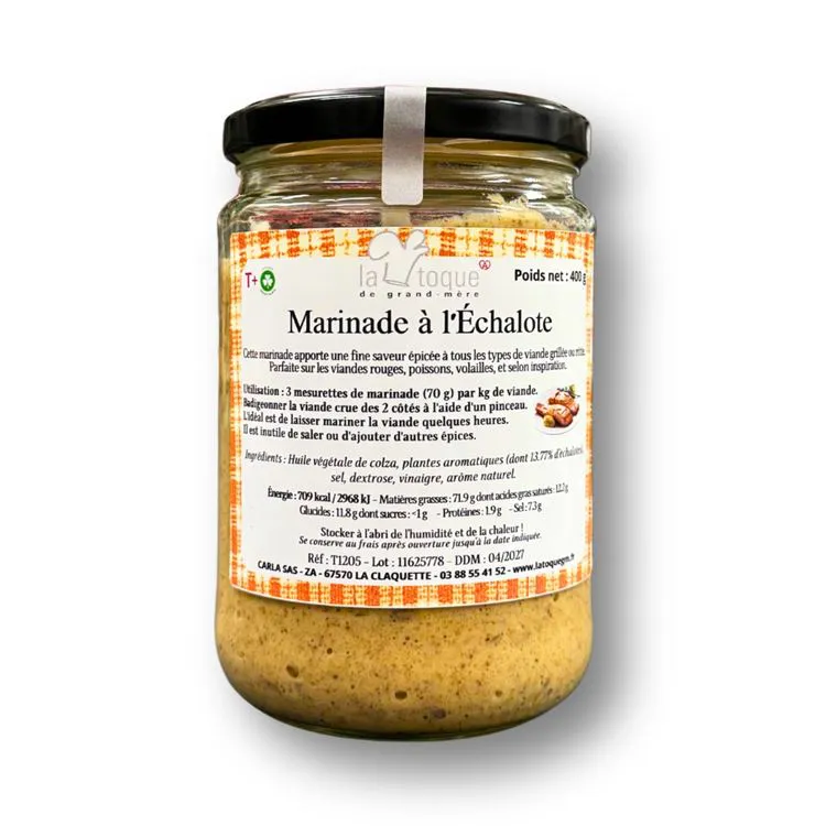 MARINADE A L'ECHALOTE