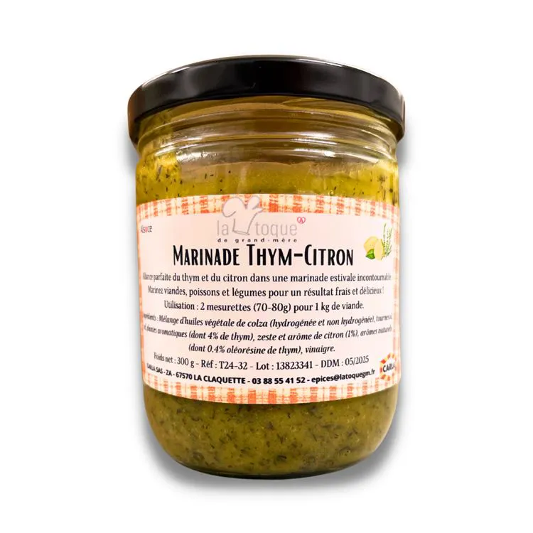 MARINADE THYM-CITRON 