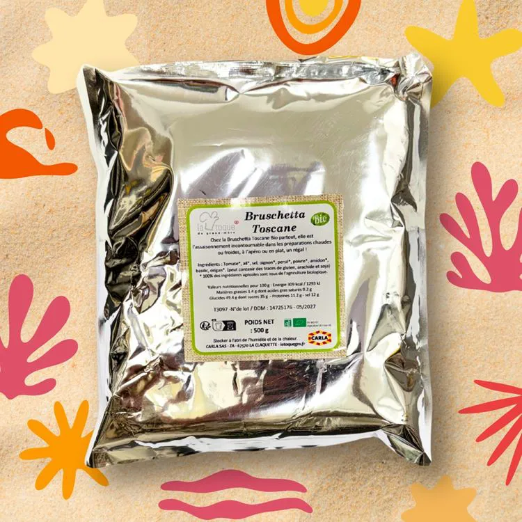 BRUSCHETTA TOSCANE BIO - 500 G