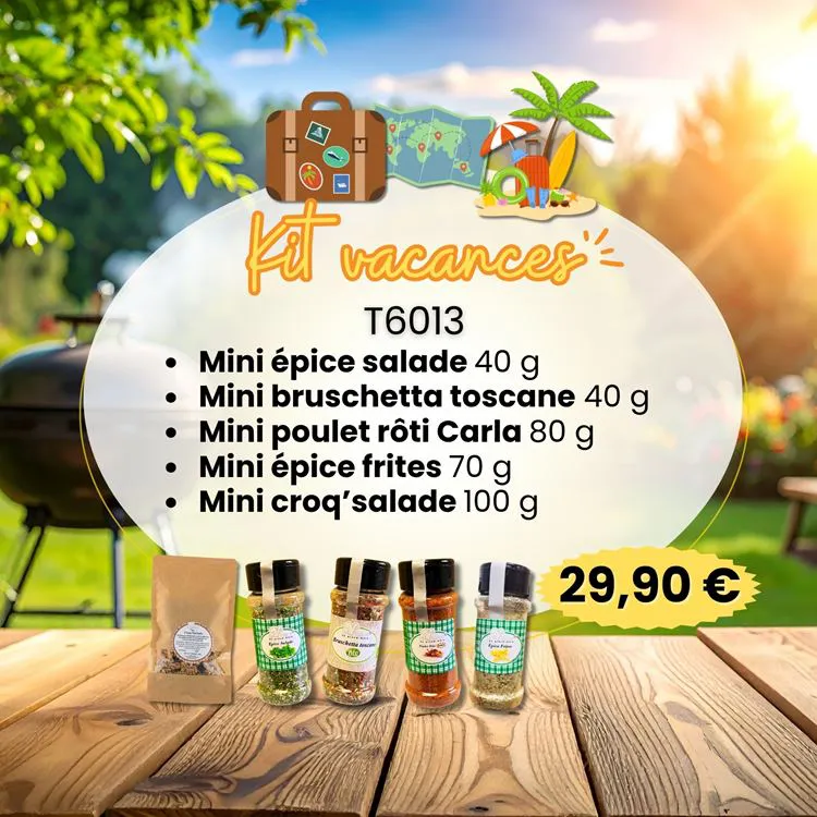 KIT VACANCES + EMB KDO
